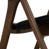 CAMRY Lounge Chair - Walnut & Black