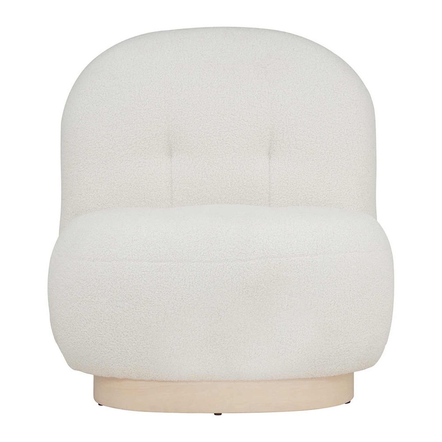 HELIA Boucle Lounge Chair - Off White