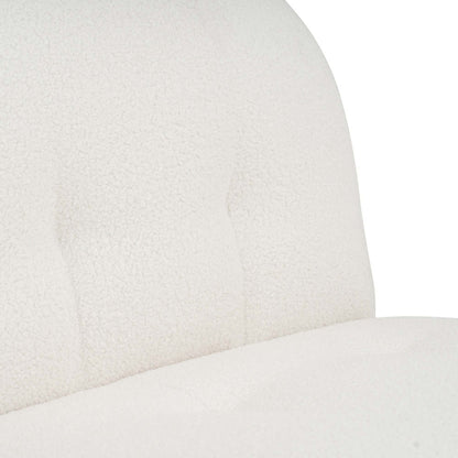 HELIA Boucle Lounge Chair - Off White