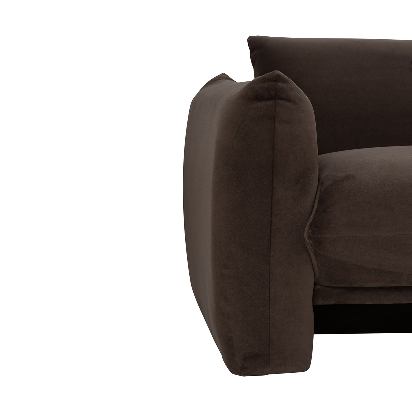 Holden Single Seater Sofa - Walnut