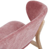 POLARA 2 Seater Lounge Chair - Oak & Salmon