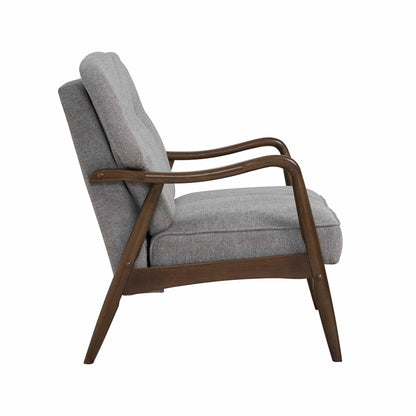 FIGARO 2 Seater Sofa Walnut & Steel