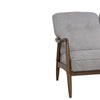 FIGARO 2 Seater Sofa Walnut & Steel