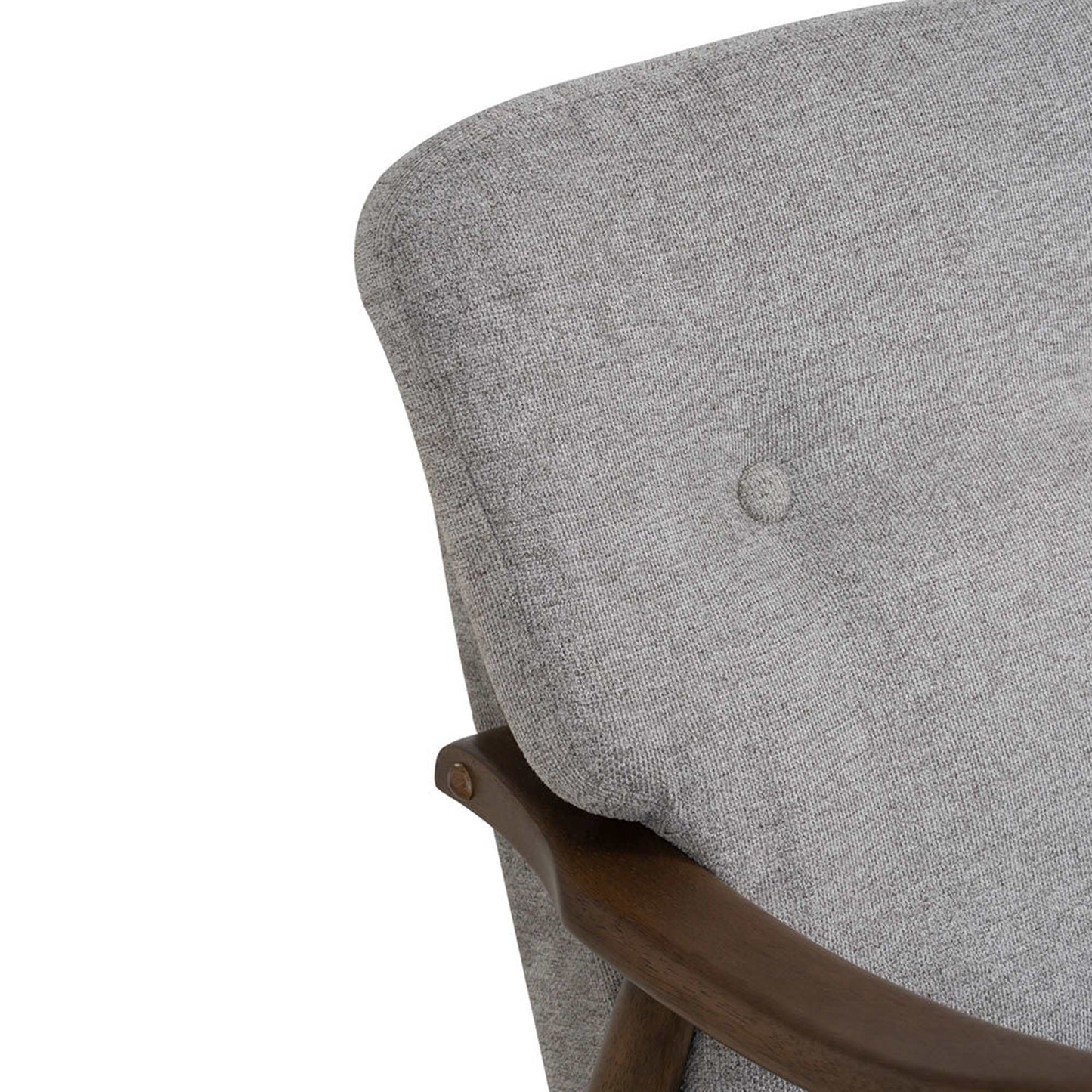FIGARO 2 Seater Sofa Walnut & Steel