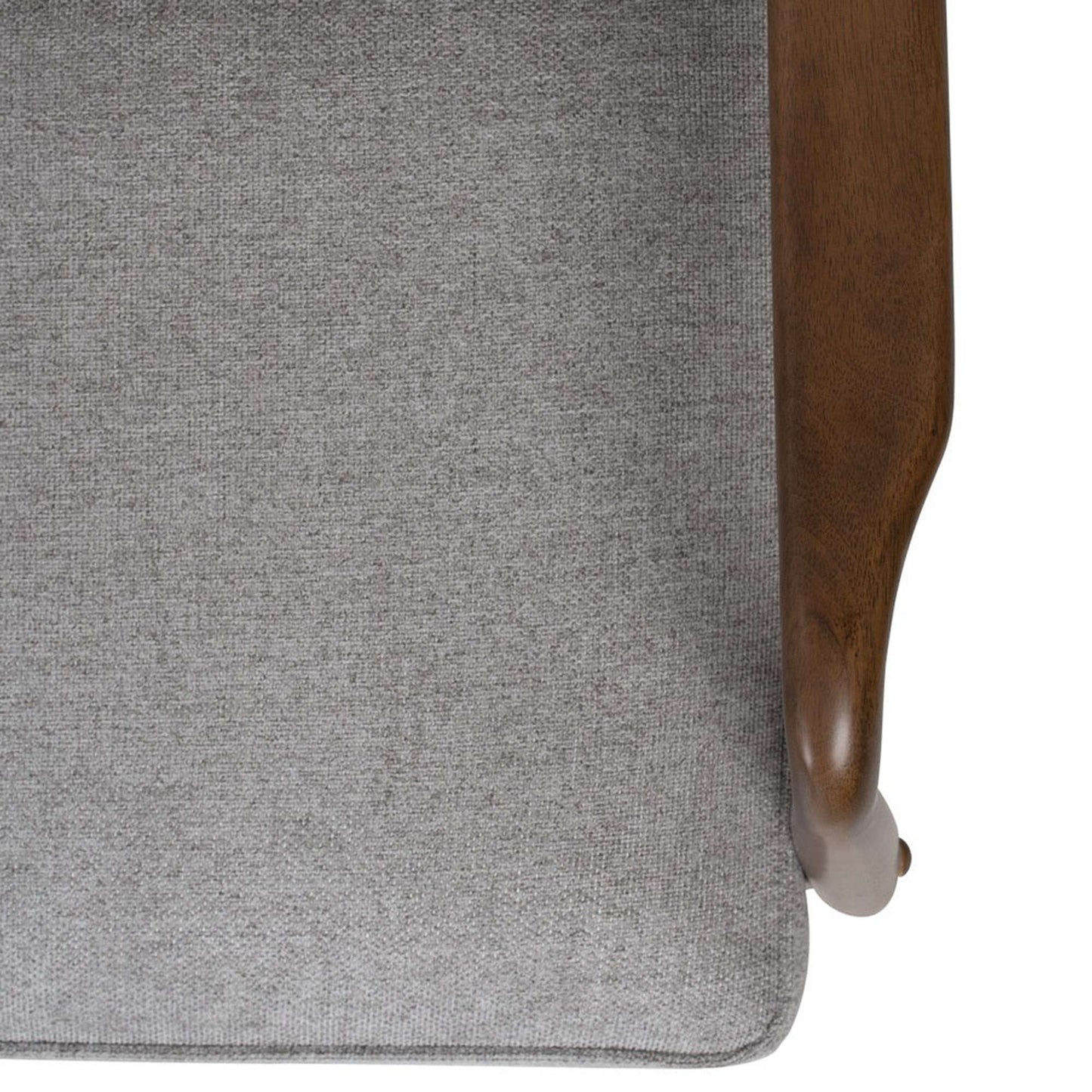 FIGARO 2 Seater Sofa Walnut & Steel