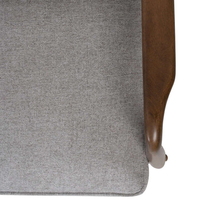 FIGARO 2 Seater Sofa Walnut & Steel