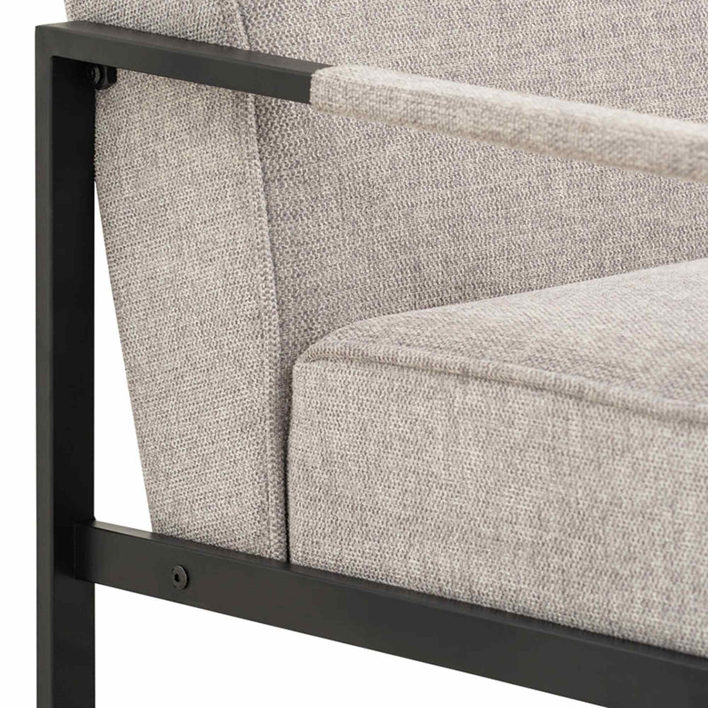 CALIBRA 3 Seater Sofa - Black & Grey