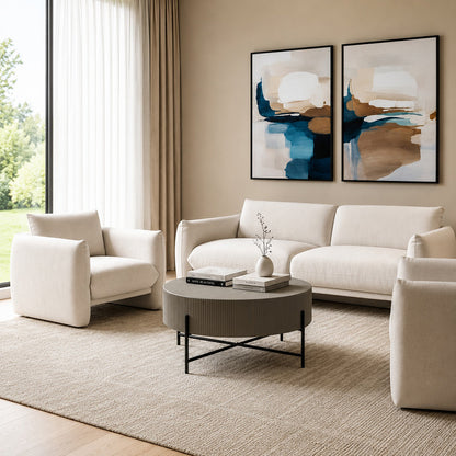 Holden Single Seater Sofa - Grey Mist