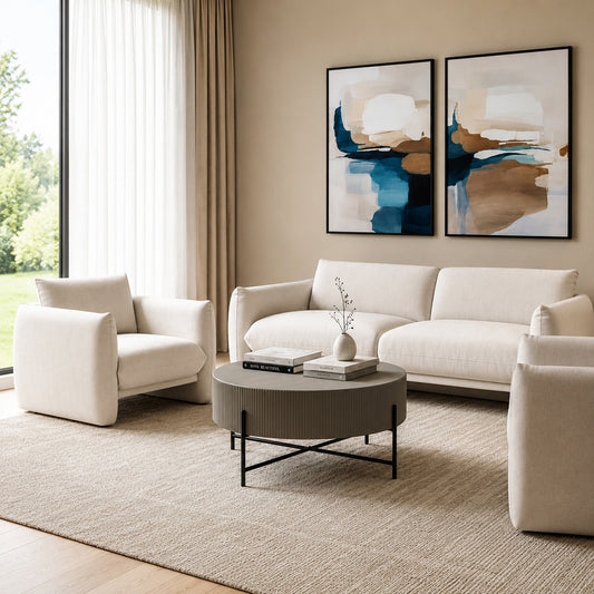 Holden 3 Seater Sofa - Grey Mist