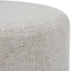 AURA Ottoman 37.5cm - Beige & Walnut
