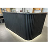 HALO Reception Desk 240cm - Black