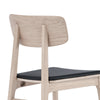 TACY Dining Chair - Natural & Black