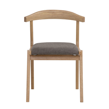 Rufus Dining Chair - Oak & Grey