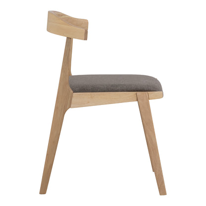 Rufus Dining Chair - Oak & Grey
