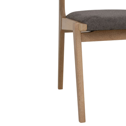 Rufus Dining Chair - Oak & Grey