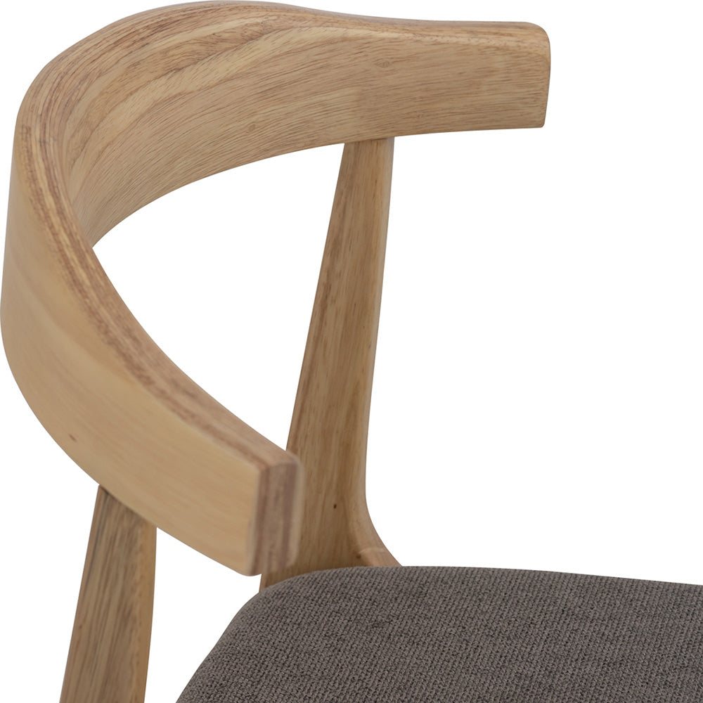 Rufus Dining Chair - Oak & Grey