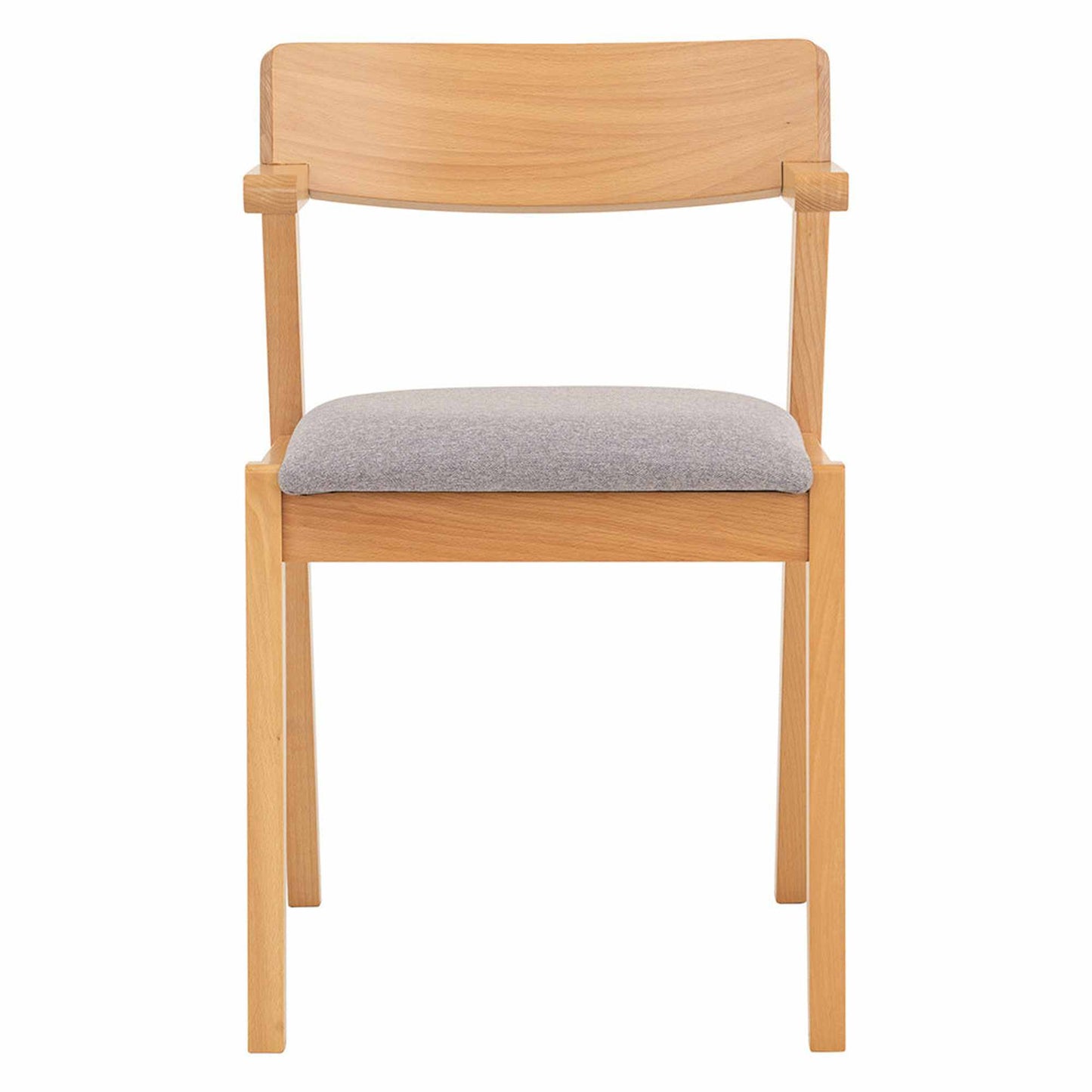 Zola Dining Chair - Oak & Light Grey