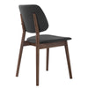 MERCY Dining Chair - Walnut & Grey