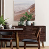 MERCY Dining Chair - Walnut & Grey