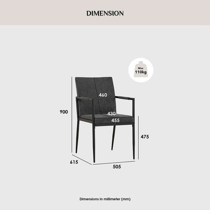 FERMA Dining Chair - Grey