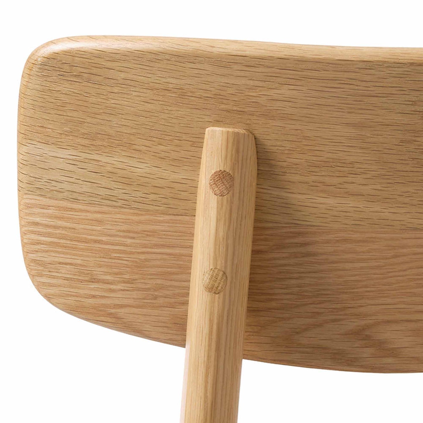TACY Dining Chair - Oak & Mocha