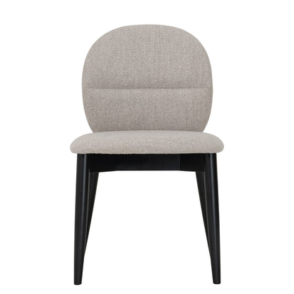OLSEN Dining Chair - Oak & Black
