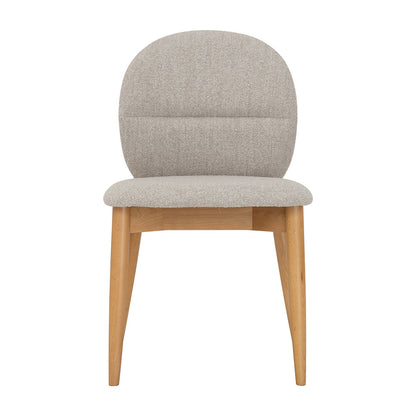 OLSEN Dining Chair - Oak & Beige