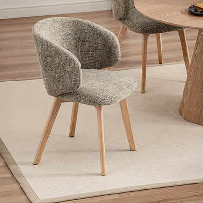 ADORA Dining Chair - Oak & Grey