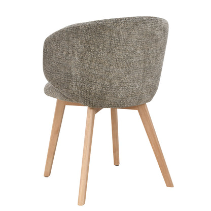 ADORA Dining Chair - Oak & Grey
