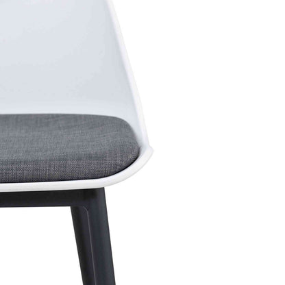 LAXMI Counter Stool - White & Black