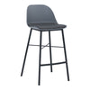 LAXMI Counter Stool - Grey & Black