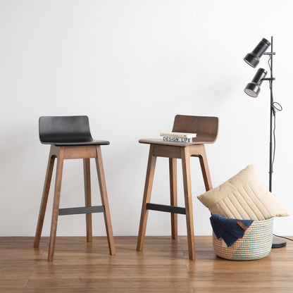 AVA Bar Stool - Walnut
