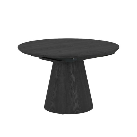 BLAINE Extendable Dining Table 1.2-1.6M - Black