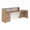 KNOX Reception Desk 180cm Left Panel - Oak