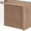 KNOX Reception Desk 180cm Left Panel - Oak
