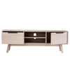 NEATH Entertainment TV Unit 150cm - White Oak