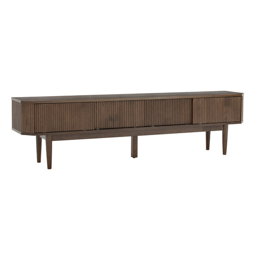 LUDLOW Entertainment TV Unit 200cm - Walnut