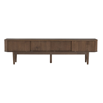 LUDLOW Entertainment TV Unit 200cm - Walnut