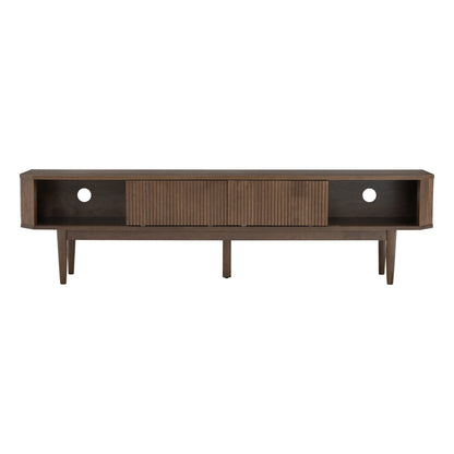 LUDLOW Entertainment TV Unit 200cm - Walnut