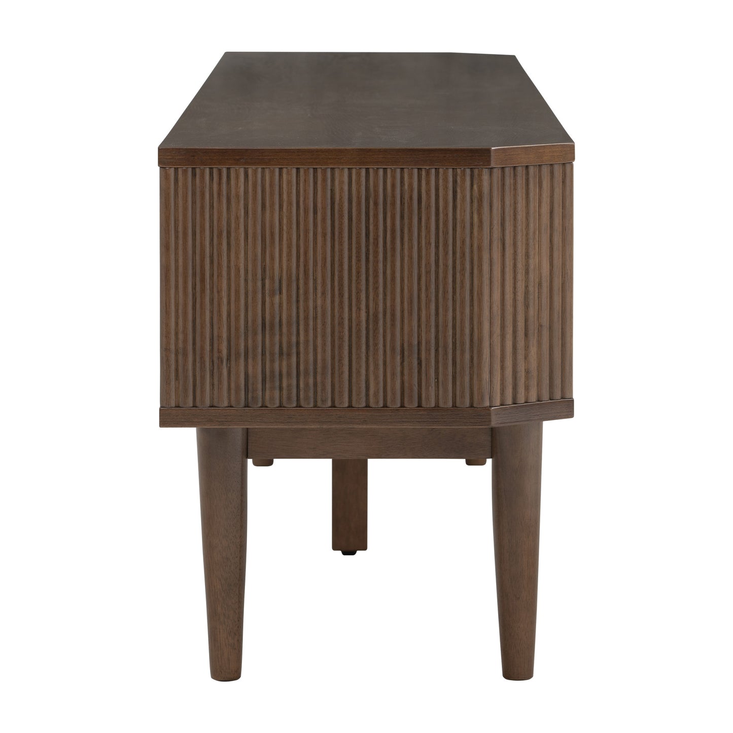LUDLOW Entertainment TV Unit 200cm - Walnut