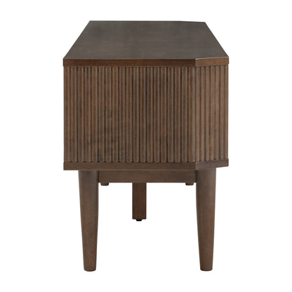 LUDLOW Entertainment TV Unit 200cm - Walnut