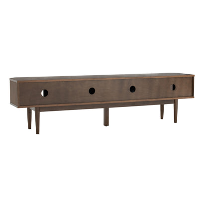 LUDLOW Entertainment TV Unit 200cm - Walnut