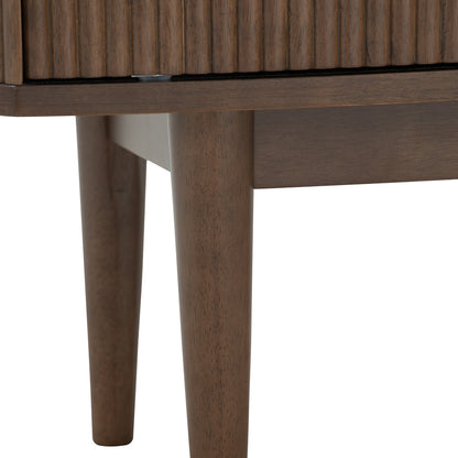 LUDLOW Entertainment TV Unit 200cm - Walnut