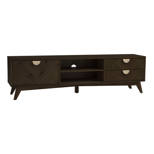 LOFTUS Entertainment TV Unit 180cm - Walnut