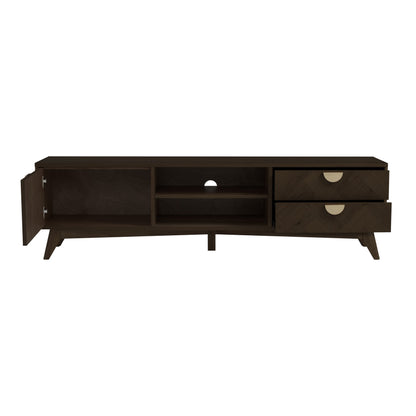 LOFTUS Entertainment TV Unit 180cm - Walnut