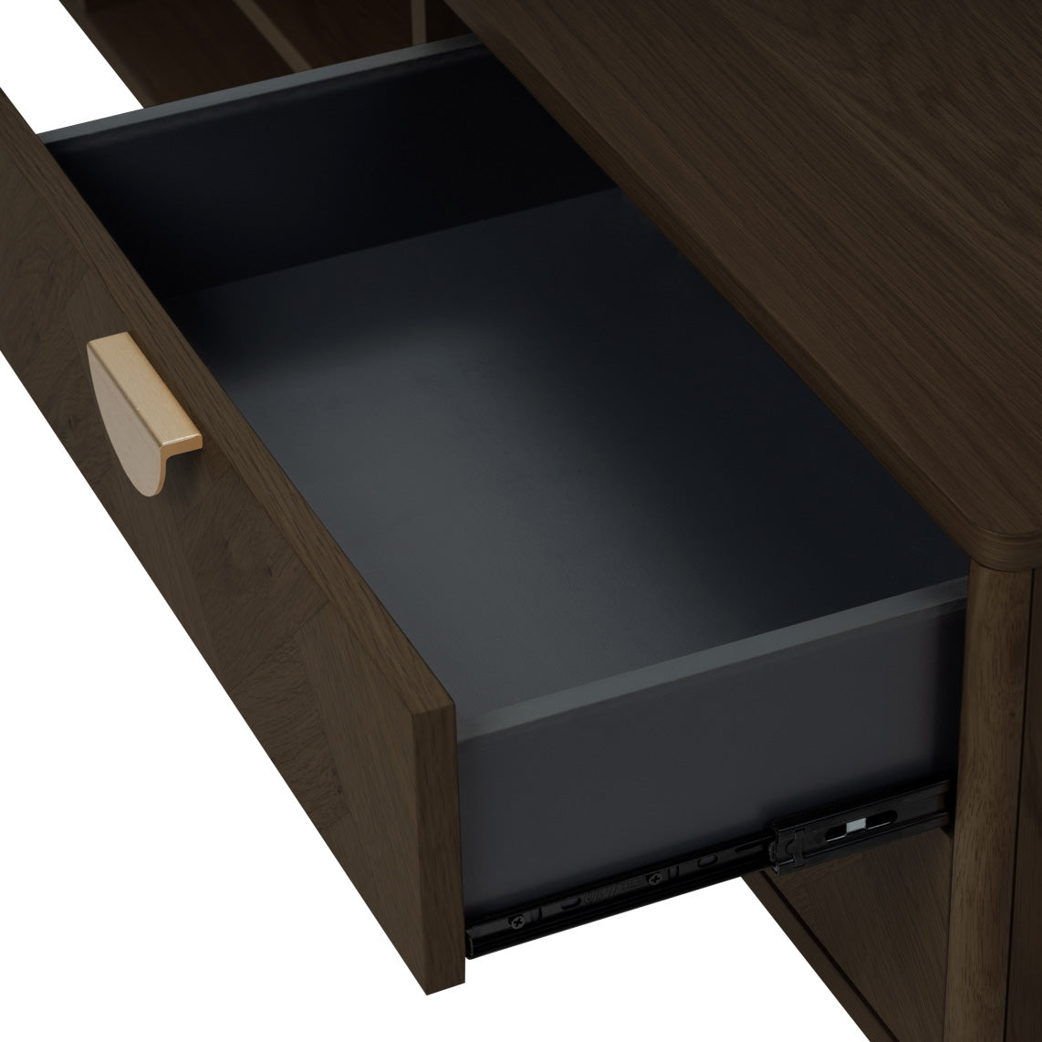 LOFTUS Entertainment TV Unit 180cm - Walnut