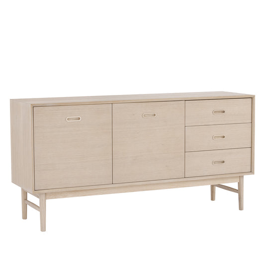 HAYTON Sideboard 160cm - White Oak