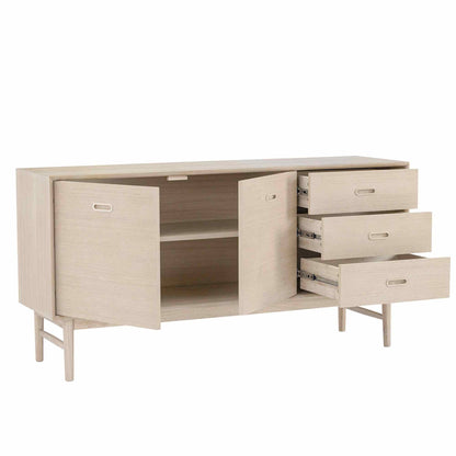 HAYTON Sideboard 160cm - White Oak