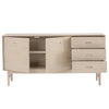 HAYTON Sideboard 160cm - White Oak
