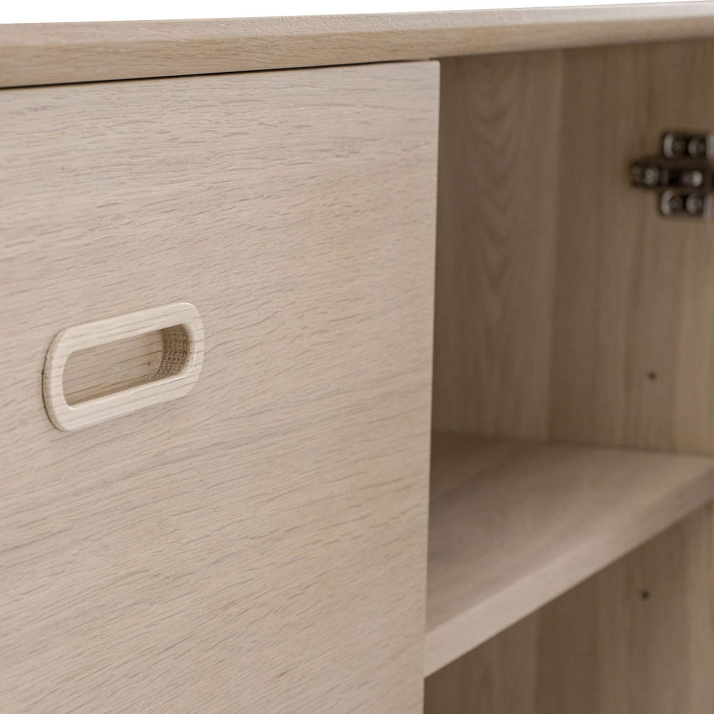 HAYTON Sideboard 160cm - White Oak